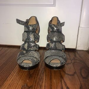 Snakeskin Michael Kors Pumps